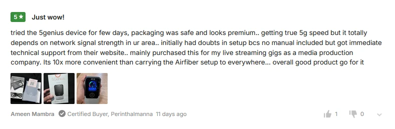Flipkart Customer Review